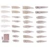 Value Sport 30 Pcs Unpainted Plugs Fishing Hard Lures Kit