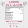 Probióticos Mujer 60 Billion + Prebióticos + Inulina de Agave|