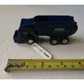 Ertl Bi-County Disposal Garbage Blue Truck Trash Recycle Diecast Car Vehicle