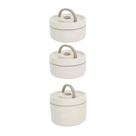 Adult Lunch Box, Portable Insulated Lunch Containers Set, Stackable Stainless Steel Lunch Boxes with Thermal Lunch Bag Soup Bowl, Leakproof Food Container for Microwaveable (3 Box)