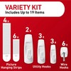 Command Variety Pack, Including 10 Pairs of Picture Hanging Strips,