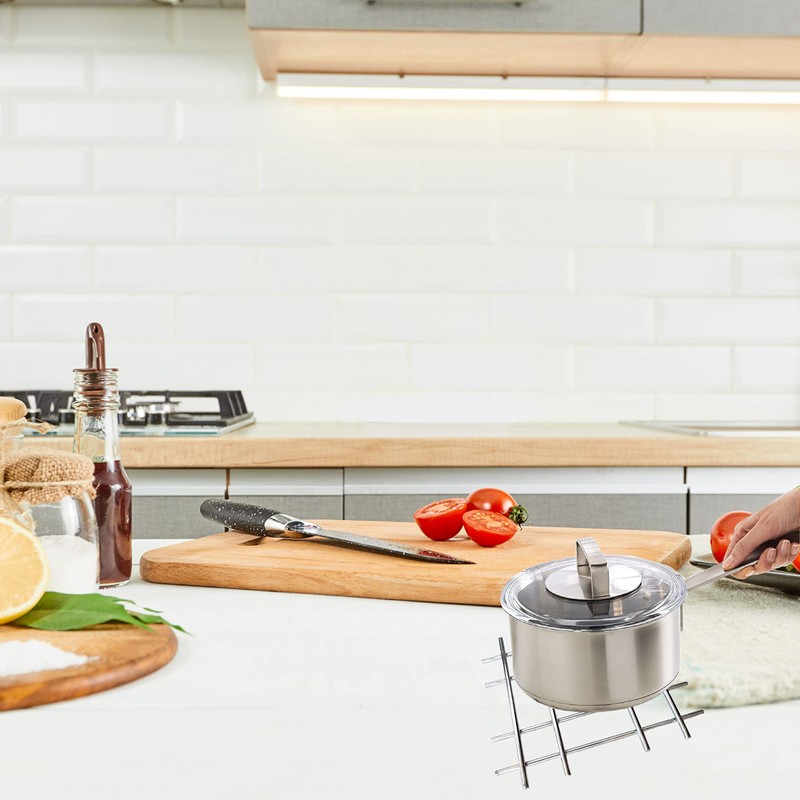 SUL Stainless Steel Trivet, Pan stands for worktop-worktop savers for