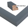 RPJC 11x14 inch Picture Frame Made of Solid Wood and