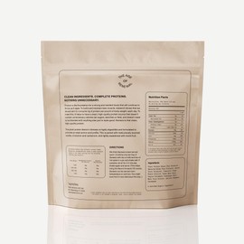 Synchro Genesis Plant Based Protein Powder | Vanilla Spice | 30g of Organic Protein Per Serving | <1g Sugar | 1g Net Carbs | No Stevia | Superfoods + Prebiotics | Vegan + Keto Friendly