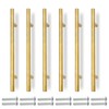 Bwintech 6 Pcs 300 mm (192 mm Hole Center) Gold