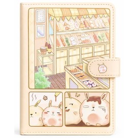 KetA Ruled Journal Notebook – Kawaii Cute Aesthetic Journal, Pastel Notebook, 256 Pages, Gift for Women, Teens, Girls and Stationery Lovers