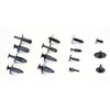 Swordfish 60210-415pc Auto Body Retainer Fastener Clip Assortment Compatible with