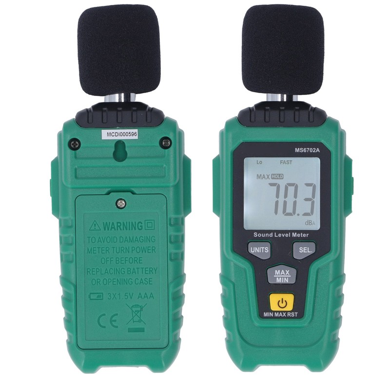 Digital Sound Level Meter Handheld Decibel Tester Multifunctional Noise Volume