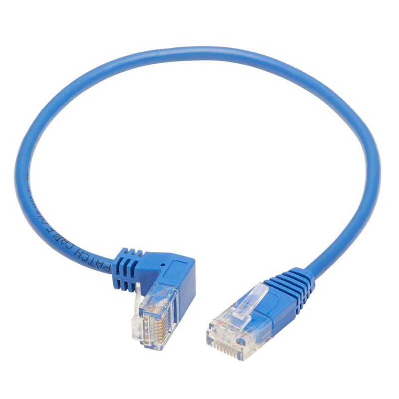 Tripp Lite Cable Ethernet Cat6 de ángulo descendente, Cable de