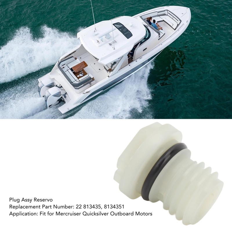 Außenbord Trimm Motor Steckerkomponente Nylon Gummi 22, 8134351 für Mercruiser
