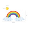 Decowall clouds and rainbow (1702 8030 1713 1713L 1713P1702)