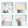 CTForest The white socket cover, protective cover for double socket,