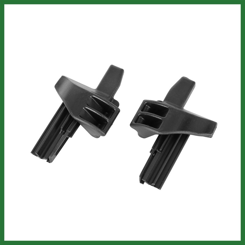 Motoforti Pair Black Car Plastic Parcel Shelf Retaining Clips A16969302849051