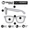 Lakeland Active Men's Keswick Classic Polarized Sunglasses - Clear Grey