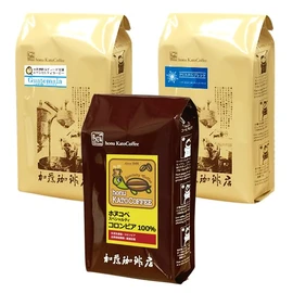 Amazing Coffee Lucky Bag (Q Guate, Chris & H Colo), Grinding Condition: Medium Grinding, Kato Coffee Shop