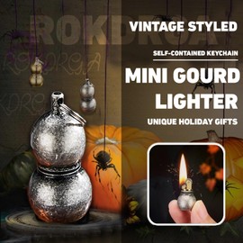 ROKDRGA Cute Funny Lighters Butane Refillable, Portable Lighter Soft Flame, Cute Lighters for Women Girls, Cool Lighter for Candle Grill Gifts for Men(Without Gas) (#7)