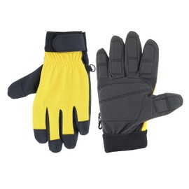 Takagi EARTH MAN Kirimaru Work Vibration Reduction Gloves, Large, Gardening Gloves, Ring Included, Smartphone Compatible