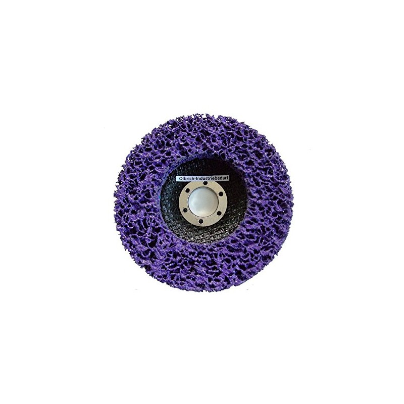 Olbrich-Industriebedarf Cleaning Disc 125 mm Pack of 5 Purple