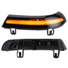 Pair Turn Signal Lights Rear View Mirror Blinker Dynamic Flowing