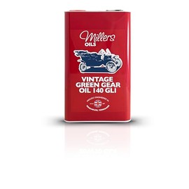 Vintage Green Gear Oil 140, GL1 Non-additive, 5 Liter (7925 GCT)