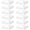 Hiceeden 12 Pack 5" x 5" Vinyl Fence Post Caps,