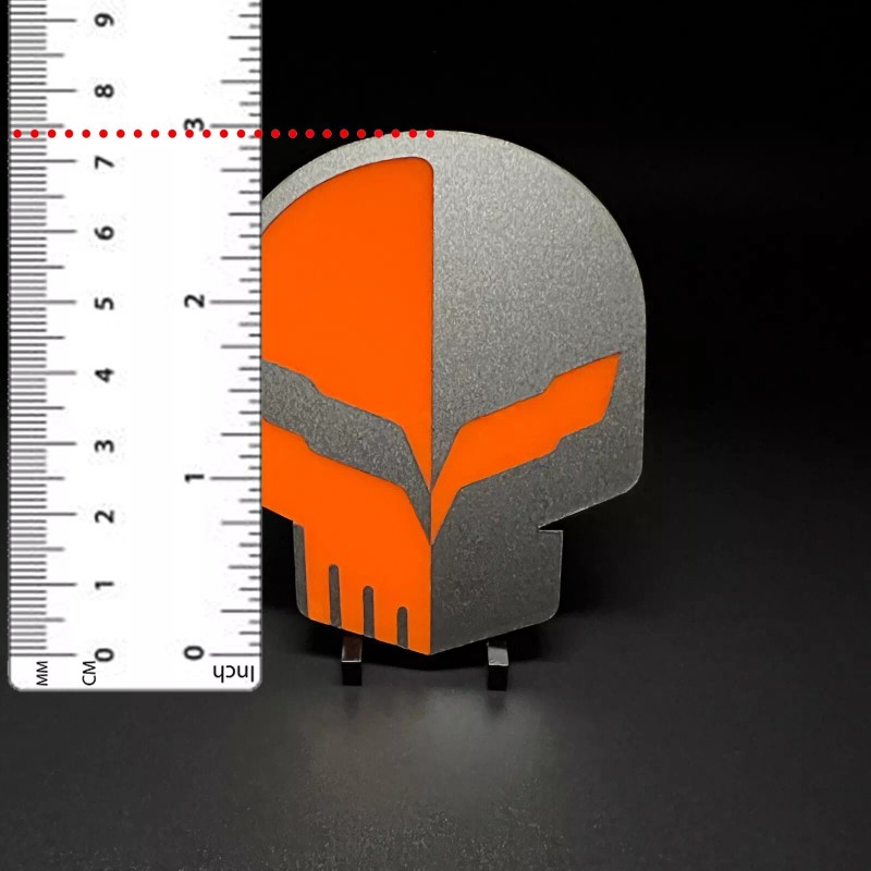 FMSgear ONE (1) C7R JAKE Skull fits Chevy Corvette Racing