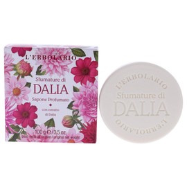 L'Erbolario - Shades Of Dahlia - Bar Soap - Citrus, Floral Scent - Gentle Soap with Extract of Dahlia, 3.5 oz