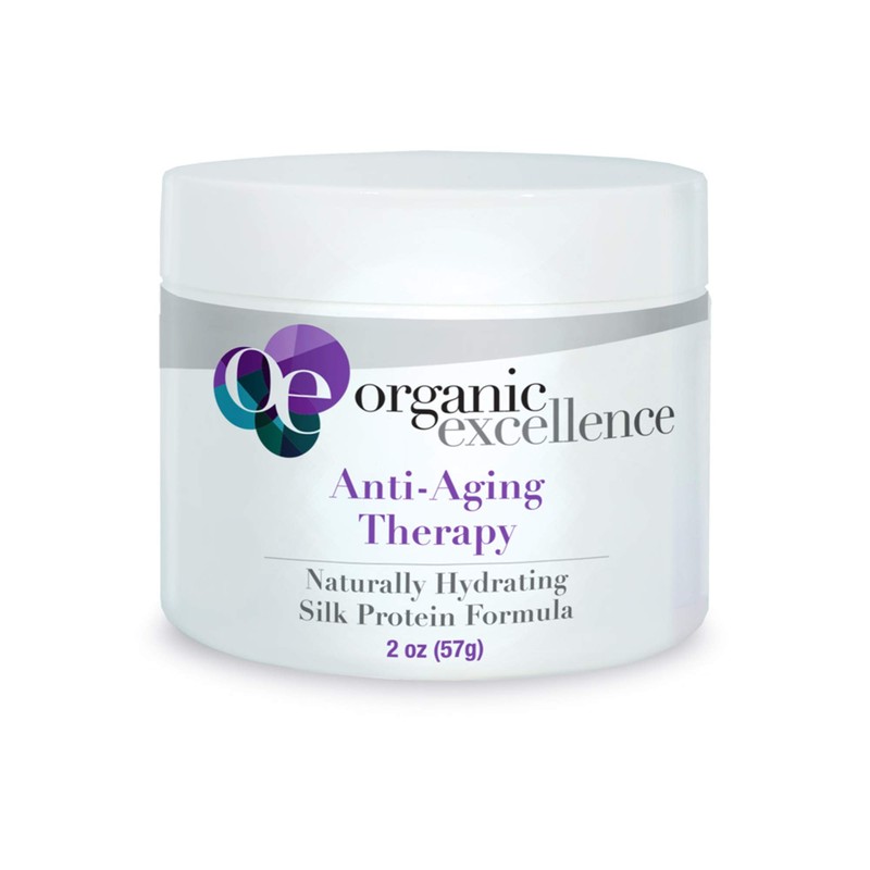 Organic Excellence - Silk Protein Anti-Aging Cream - 2oz