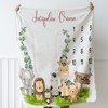 CHISIDE Baby Monthly Milestone Blanket, Baby Safari Monthly Milestone Blanket,
