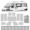 Federedevo Window Full Sun Shade for Ram ProMaster 2014-2024 |
