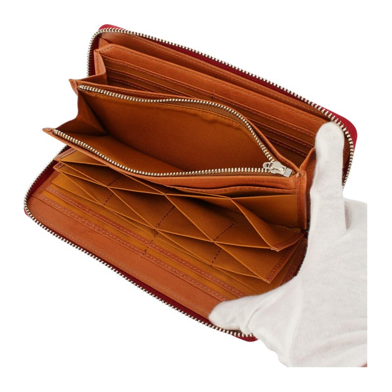 Neu Intelesse Classic Long Wallet, Round Zipper, Lange Men's, [04]