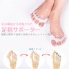Nithra 足指 サポーター 拇指 保護 セパレーター シリコン トレーニング 男女兼用 1足分