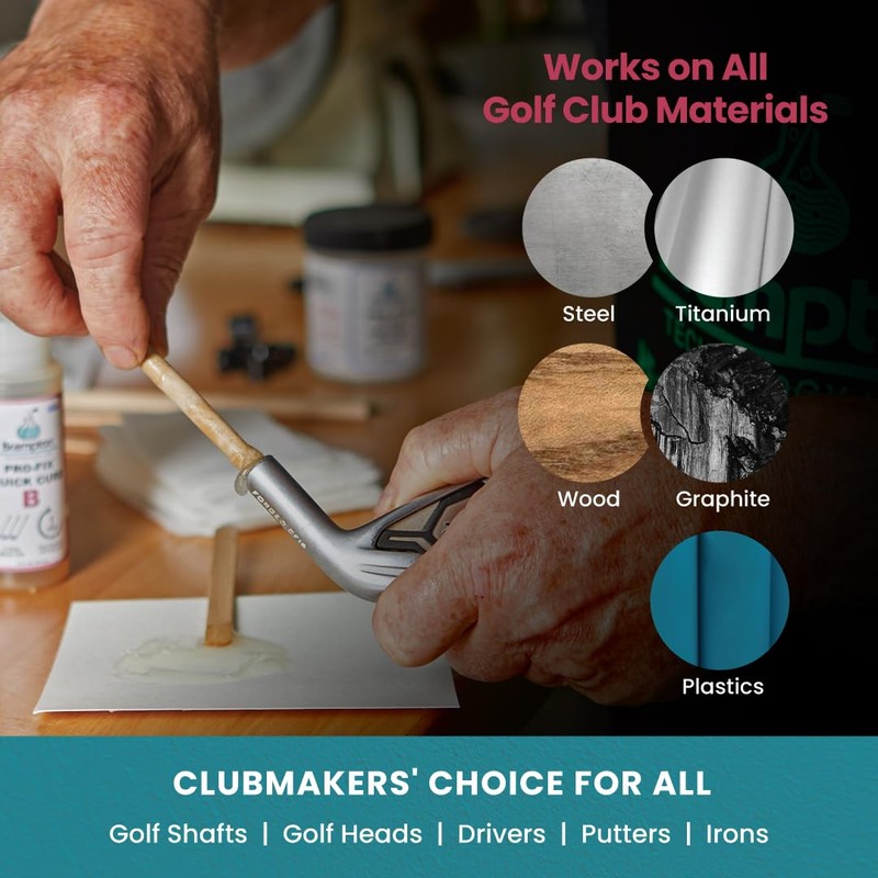 Brampton PRO-FIX Quick Cure Golf Epoxy - 1 Hour Golf