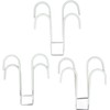 Yosoo Ganchos para Puerta, Set de 6 para Toallas, Ropa