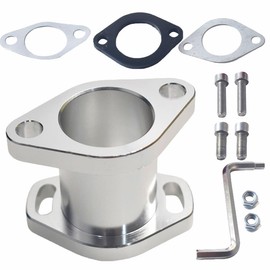 KANECJDL Racing Intake Pipe Inlet Manifold Gasket Screw for Predator 301cc 420cc 13hp 15hp Engine Mini Bike Go Kart Silver