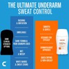Carpe Underarm Antiperspirant and Deodorant, Clinical strength antiperspirant with all-natural