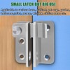 ZiYuya Folding Latch Gate Latch Security Latch Latch for Barn