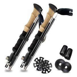 Baston Trekking Senderismo X2 Pentagon Aluminio + Accesorios