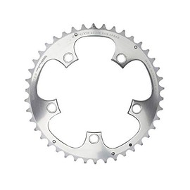 Spécialités TA Zephyr Compact 5-Arm 110pcd 9/10 Speed Chainring, Outer 42t, Silver