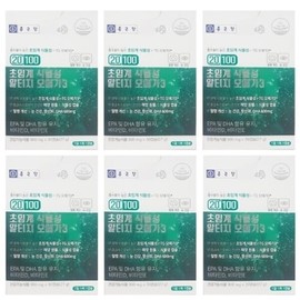 Chong Kun Dang 20100 Supercritical Vegetable Altige Omega 3 900mg x 30 Capsules 6 pcs HIS / 종근당 20100 초임계 식물성 알티지 오메가3 900mg x 30캡슐 6개 HIS