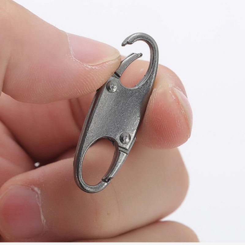 Cacdmibt 4pcs Theft Zipper Lock- Backpack Zipper Lock Keep The