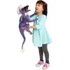Folkmanis Beaked Dragon Hand Puppet Purple Black White Easily Animate