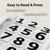 Corded Big Button Phone for Seniors Home, Wired Large Number