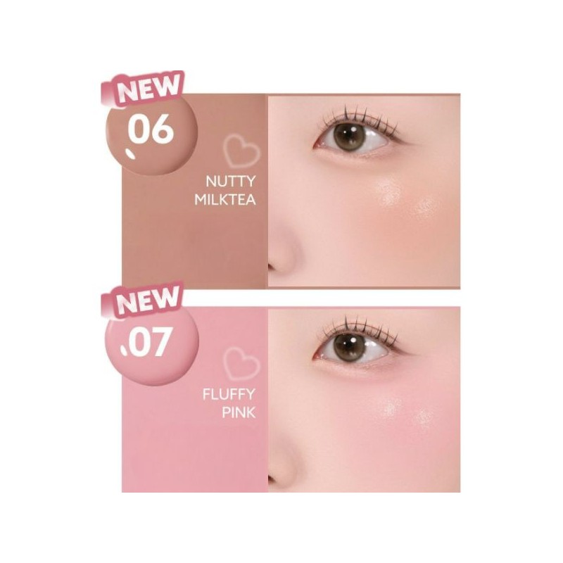 PERIPERA Syrupy Tok Cheek 9g, Color:#07 Fruffy Pink