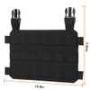 Tactical MOLLE Placard Molle Gear Expand Adaptation Platform with Hook-and-Loop