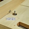 LALAFINA Stainless Steel Barn Door Stopper Easy Install No Tools