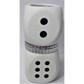 5 Eclipse One Way Mirror Magic Dice Novelty Lighters,Child Resistant, Refillable Butane Lighter 1654-5