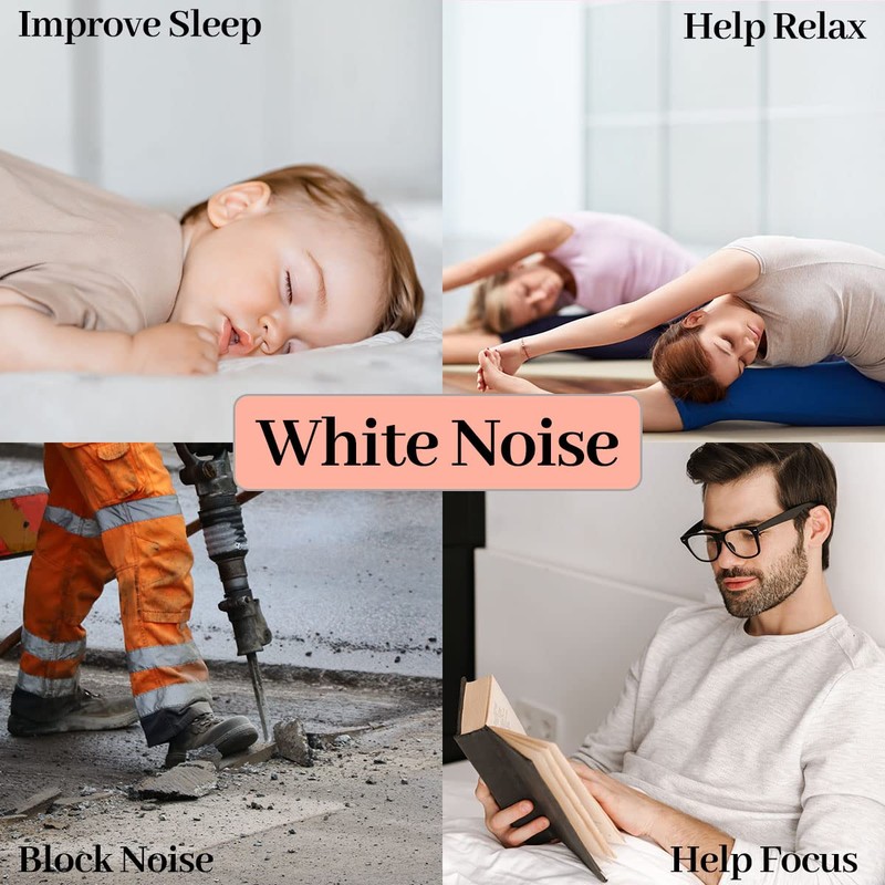 Meditation White Noise Sound Machine with 30 Soothing Sounds 12