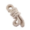 Faxco 10ft Natural Twisted Cotton Rope Strong Triple-Strand Rope for