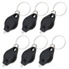 6 Pack UV Money Checker Keychain Torch - Mini LED